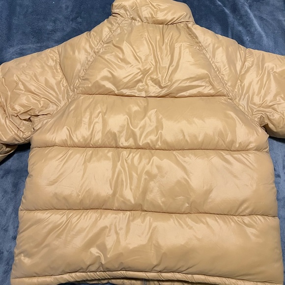 Abercrombie & Fitch Camel Puffer Jacket - Picture 13 of 13